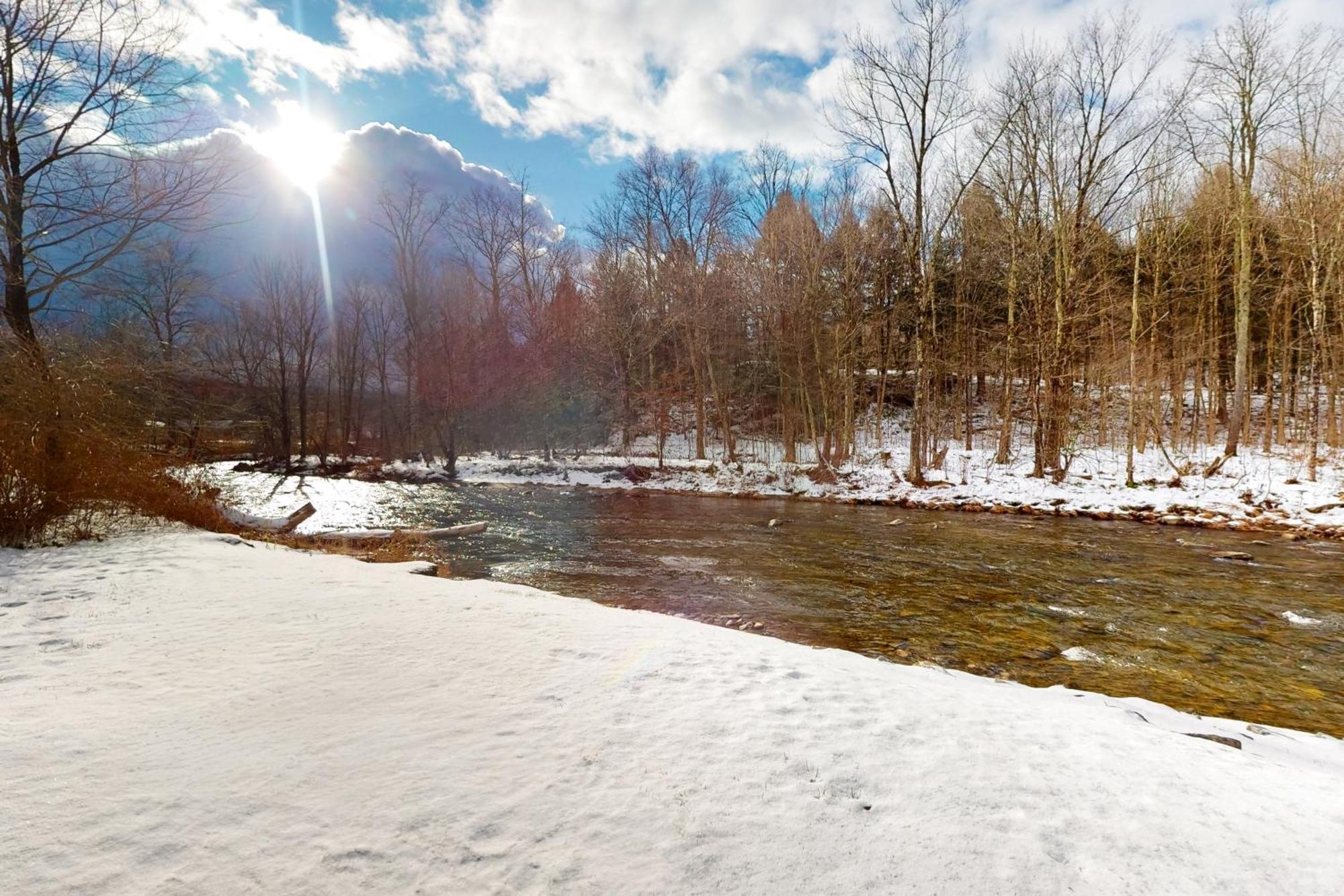 Jay Peak Getaway On Trout River Montgomery Eksteriør bilde