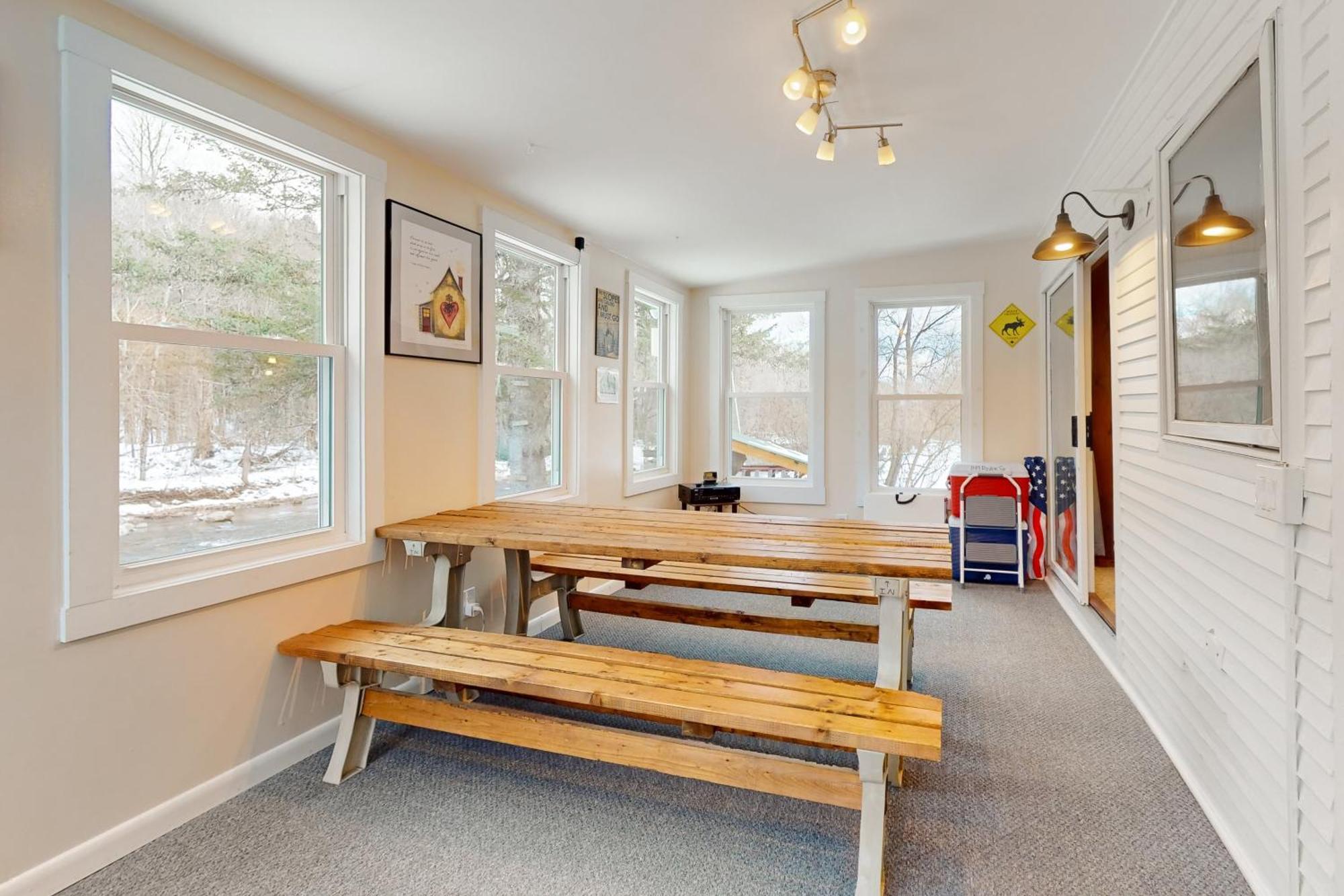 Jay Peak Getaway On Trout River Montgomery Eksteriør bilde